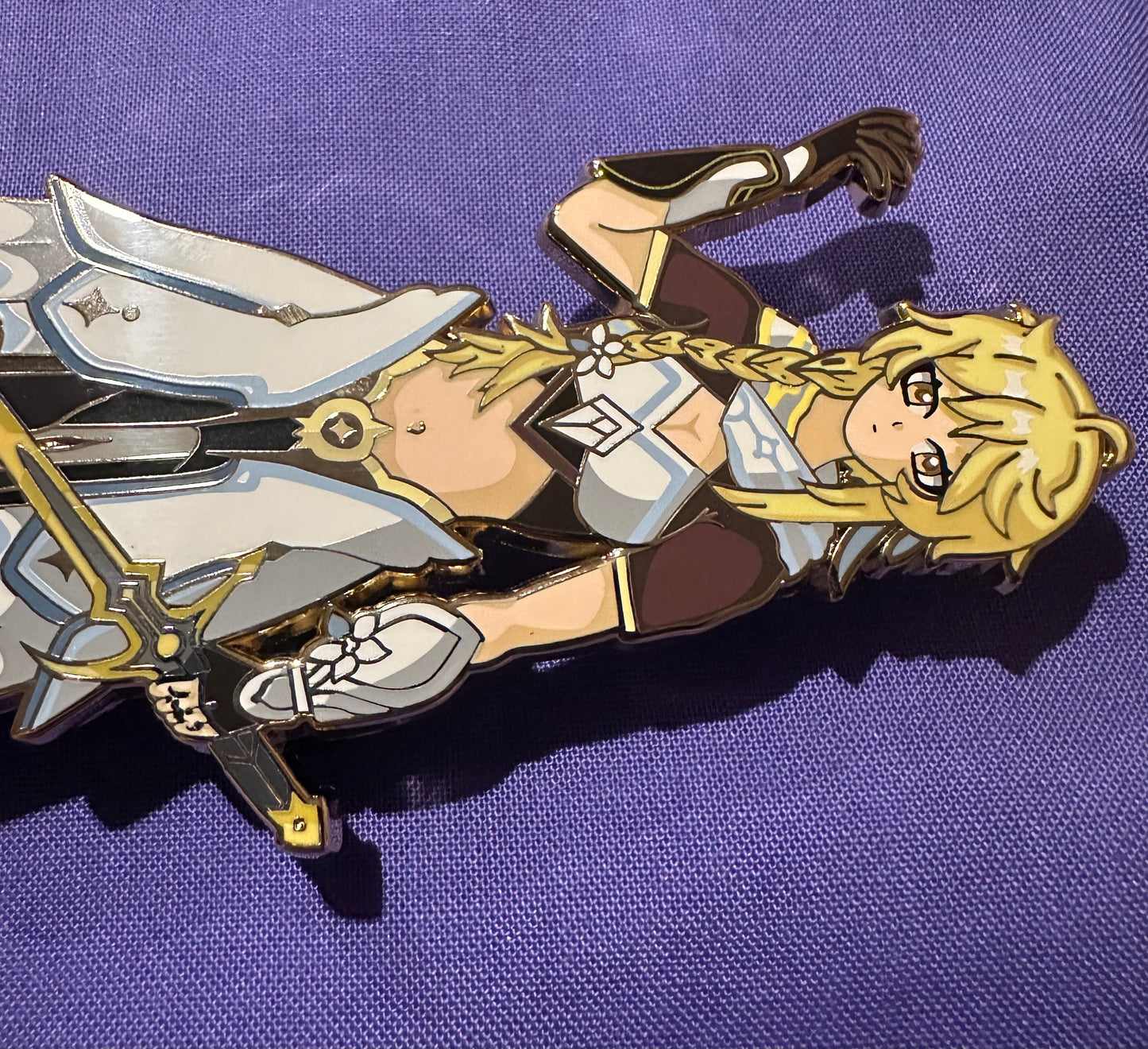 Lumither Enamel Pin